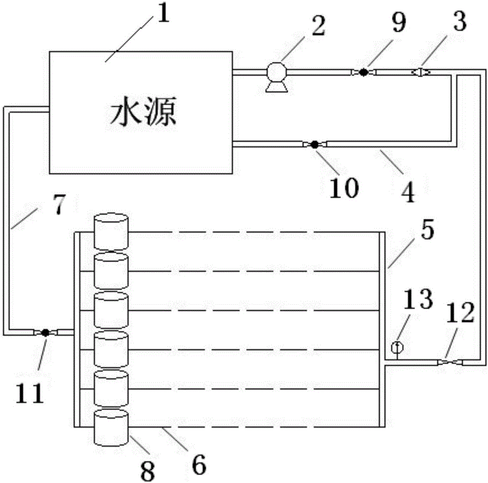 一種地下高效灌溉系統(tǒng)灌水器性能的綜合測試裝置及方法